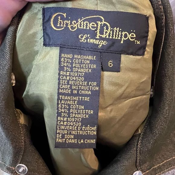 Vintage Christine Phillipe Jacket - Picture 5 of 7